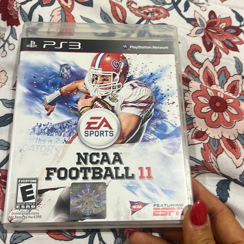 PS3 sports NCAA FOOTBALL 11 game we have 2 of this. Used